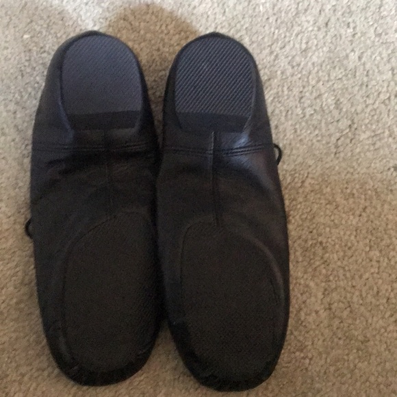 American Ballet Theatre (ABT) Leather Upper Jazz Dance Shoes w/String Tie-size 8 - Picture 3 of 10